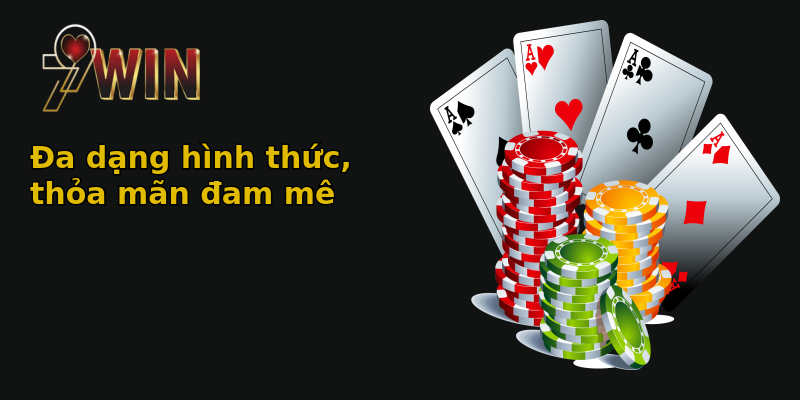 Đa dạng hình thức, thỏa mãn đam mê Đa dạng hình thức, thỏa mãn đam mê